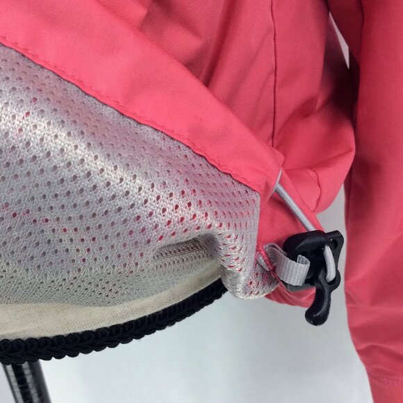 Cabelas Pullover Windbreaker Shirt Jacket Womens Size XL Pink V-Neck Pockets - Picture 8 of 10